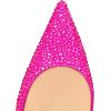 imageFSJ Women Classic Kitten Heels Pointy Closed Toe Pumps Slip On Office Ladies Party Date Business Dress Shoe Size 415 USClaret Strass