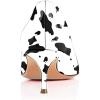 imageFSJ Women Classic Kitten Heels Pointy Closed Toe Pumps Slip On Office Ladies Party Date Business Dress Shoe Size 415 USCow