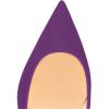imageFSJ Women Classic Kitten Heels Pointy Closed Toe Pumps Slip On Office Ladies Party Date Business Dress Shoe Size 415 USPurple Suede