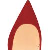 imageFSJ Women Classic Kitten Heels Pointy Closed Toe Pumps Slip On Office Ladies Party Date Business Dress Shoe Size 415 USRed Suede