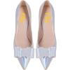 imageFSJ Women Fashion Pointed Toe Glitter Rhinestone High Heel Wedding Pump Sexy Slip On Stiletto Party Sparkly Prom Dress Shoe with Cute Bowknot Size 415 USMulticolor