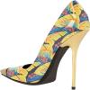 imageFSJ Women Sexy Pointy Cap Toe High Gold Heel Pumps Half DOrsay Slip On Ladies Prom Party Dress Shoe US Size 415Autumn