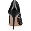 imageFSJ Women Sexy Rhinestones Stilettos High Heels Pointed Toe Slip On Pump Trendy Suede Mesh Party Office Dress Shoes Size 415 USBlack Mesh Mesh