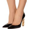 imageFSJ Women Jeweled High Heel Pointed Toe Pump Slip On Sparkling Crystal Bead Heel Sexy Ladies Bridal Evening Shoes Size 415 USBlack