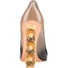 imageFSJ Women Jeweled High Heel Pointed Toe Pump Slip On Sparkling Crystal Bead Heel Sexy Ladies Bridal Evening Shoes Size 415 USBlacknude