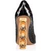 imageFSJ Women Jeweled High Heel Pointed Toe Pump Slip On Sparkling Crystal Bead Heel Sexy Ladies Bridal Evening Shoes Size 415 USBlacksnake
