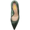 imageFSJ Women Jeweled High Heel Pointed Toe Pump Slip On Sparkling Crystal Bead Heel Sexy Ladies Bridal Evening Shoes Size 415 USDark Green