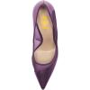 imageFSJ Women Jeweled High Heel Pointed Toe Pump Slip On Sparkling Crystal Bead Heel Sexy Ladies Bridal Evening Shoes Size 415 USPurple Mesh