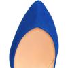 imageFSJ Women Stiletto High Heels Pumps Pointed Toe Slide Formal Party Evening Dress Shoes US Size 415 MBlue
