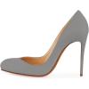 imageFSJ Women Stiletto High Heels Pumps Pointed Toe Slide Formal Party Evening Dress Shoes US Size 415 MGrey