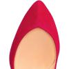 imageFSJ Women Stiletto High Heels Pumps Pointed Toe Slide Formal Party Evening Dress Shoes US Size 415 MRed