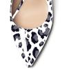 imageFSJ Women Trendy Metallic Gold Chain High Heel Slingback Pumps Pointed Toe Adjustable Buckle Office Lady Party Shoes Size 415 USCow