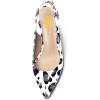 imageFSJ Women Trendy Metallic Gold Chain High Heel Slingback Pumps Pointed Toe Adjustable Buckle Office Lady Party Shoes Size 415 USCow