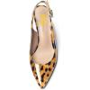 imageFSJ Women Trendy Metallic Gold Chain High Heel Slingback Pumps Pointed Toe Adjustable Buckle Office Lady Party Shoes Size 415 USLeopart