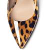 imageFSJ Women Trendy Metallic Gold Chain High Heel Slingback Pumps Pointed Toe Adjustable Buckle Office Lady Party Shoes Size 415 USLeopart