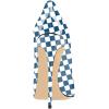 imageFSJ Women Classic Pointed Toe Stiletto High Heels Pumps Starry Slip On Lady Casual Dress Party Shoes Size 415 USBlue