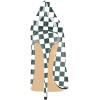 imageFSJ Women Classic Pointed Toe Stiletto High Heels Pumps Starry Slip On Lady Casual Dress Party Shoes Size 415 USGreen