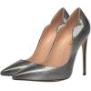 imageFSJ Women Classic Pointed Toe Stiletto High Heels Pumps Starry Slip On Lady Casual Dress Party Shoes Size 415 USGrey