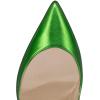 imageFSJ Women Classic Pointed Toe Stiletto High Heels Pumps Starry Slip On Lady Casual Dress Party Shoes Size 415 USSeagreen