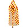 imageFSJ Women Classic Pointed Toe Stiletto High Heels Pumps Starry Slip On Lady Casual Dress Party Shoes Size 415 USYellow