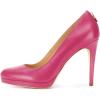 imageFSJ Women Classic Stiletto Heels Platform Pumps Pointed Toe Formal Shoes Office Lady Size 415 USHot Pink