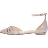 imageFSJ Women Comfy Studded Strap Pointed Toe Sandals Low Heel Ankle Strap Buckle Ladies Casual Walking Flat Shoes Size 415 USThistle