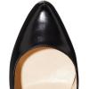 imageFSJ Women Extreme High Stiletto Heels Platform Pumps Slip On Pointed Toe Sexy Dress Shoe US Size 415 MBlack