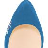 imageFSJ Women Extreme High Stiletto Heels Platform Pumps Slip On Pointed Toe Sexy Dress Shoe US Size 415 MBlue Fish