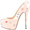 imageFSJ Women Extreme High Stiletto Heels Platform Pumps Slip On Pointed Toe Sexy Dress Shoe US Size 415 MCute Rabbit