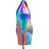 imageFSJ Women Extreme High Stiletto Heels Platform Pumps Slip On Pointed Toe Sexy Dress Shoe US Size 415 MDye