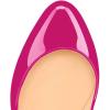 imageFSJ Women Extreme High Stiletto Heels Platform Pumps Slip On Pointed Toe Sexy Dress Shoe US Size 415 MFuchsia