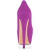 imageFSJ Women Extreme High Stiletto Heels Platform Pumps Slip On Pointed Toe Sexy Dress Shoe US Size 415 MMagenta Fish