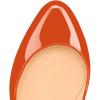 imageFSJ Women Extreme High Stiletto Heels Platform Pumps Slip On Pointed Toe Sexy Dress Shoe US Size 415 MOrange