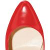 imageFSJ Women Extreme High Stiletto Heels Platform Pumps Slip On Pointed Toe Sexy Dress Shoe US Size 415 MRed