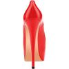 imageFSJ Women Extreme High Stiletto Heels Platform Pumps Slip On Pointed Toe Sexy Dress Shoe US Size 415 MRed