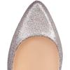imageFSJ Women Extreme High Stiletto Heels Platform Pumps Slip On Pointed Toe Sexy Dress Shoe US Size 415 MSilver