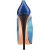 imageFSJ Women Extreme High Stiletto Heels Platform Pumps Slip On Pointed Toe Sexy Dress Shoe US Size 415 MStarry Night
