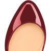 imageFSJ Women Extreme High Stiletto Heels Platform Pumps Slip On Pointed Toe Sexy Dress Shoe US Size 415 MWine Red