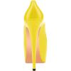 imageFSJ Women Extreme High Stiletto Heels Platform Pumps Slip On Pointed Toe Sexy Dress Shoe US Size 415 MYellow