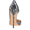 imageFSJ Women Formal Pointed Toe Dress Shoes DOrsay High Heels Sexy Stiletto Formal Pumps Size 415 USDotted Line