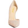 imageFSJ Women Formal Pointed Toe Dress Shoes DOrsay High Heels Sexy Stiletto Formal Pumps Size 415 USMulti