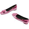 imageFSJ Women Glossy Metal Decoration Square Toe Flats Low Heel Slip On Comfy Vacation Walking Ladies Pumps Shoes Size 415 USPink