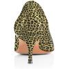 imageFSJ Women Sexy Pumps Leopard Snake Prints Shoes Kitten Low Heels Pointed Toe Size 415 M USLemonleopard