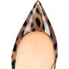 imageFSJ Women Sexy Pumps Leopard Snake Prints Shoes Kitten Low Heels Pointed Toe Size 415 M USNaturalleopard