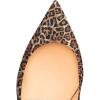 imageFSJ Women Sexy Pumps Leopard Snake Prints Shoes Kitten Low Heels Pointed Toe Size 415 M USTanleopard