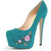 Turquoise Floral