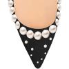 imageFSJ Slip On Pearls Beaded High Heels Slip On Pumps Pointed Toe Mirror Effect Shiny Party Dress Club Shoes for Women Pearls 415 USBlackpearls