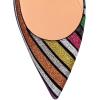imageFSJ Women Bridal Pointed Toe Chunky Block High Heel Crystal Pumps Slip on Wedding Thick Comfort Evening Dress Shoes Size 415 USMulticolored