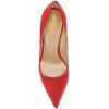 imageFSJ Women Elegant Satin High Heels Pumps Pointed Toe Stilettos Slip On Formal Shoes Size 415 USRed
