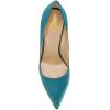imageFSJ Women Elegant Satin High Heels Pumps Pointed Toe Stilettos Slip On Formal Shoes Size 415 USTurquoise